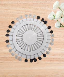 Embossed Baby Flower Pins