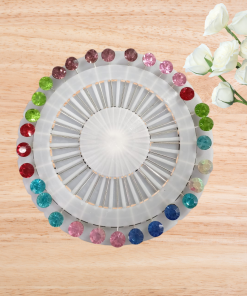Colorful diamante Pins