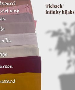 Alternative view of Tieback / Infinity Hijab